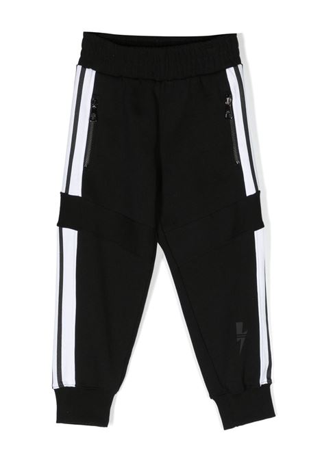 Pantaloni sportivi con stampa NEIL BARRETT KIDS | 032292110